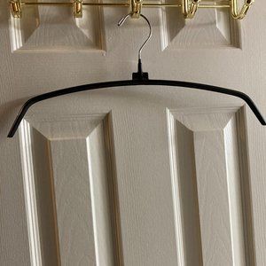 Black Rubber Coated Hangers